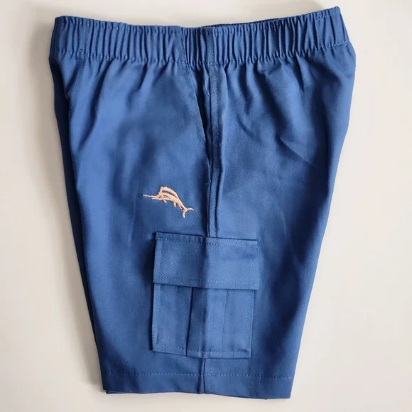 Tommy Bahama Boys Set 3-pieces Button Down Shirt Graphic T-Shirt & Shorts Size 4 - Picture 11 of 16